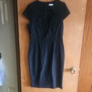 Grace Karin Classic Black Mini Dress